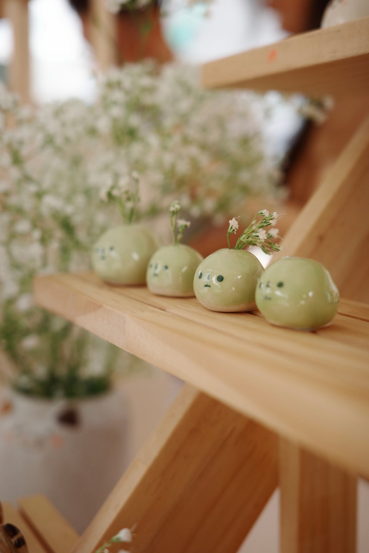 green budvase