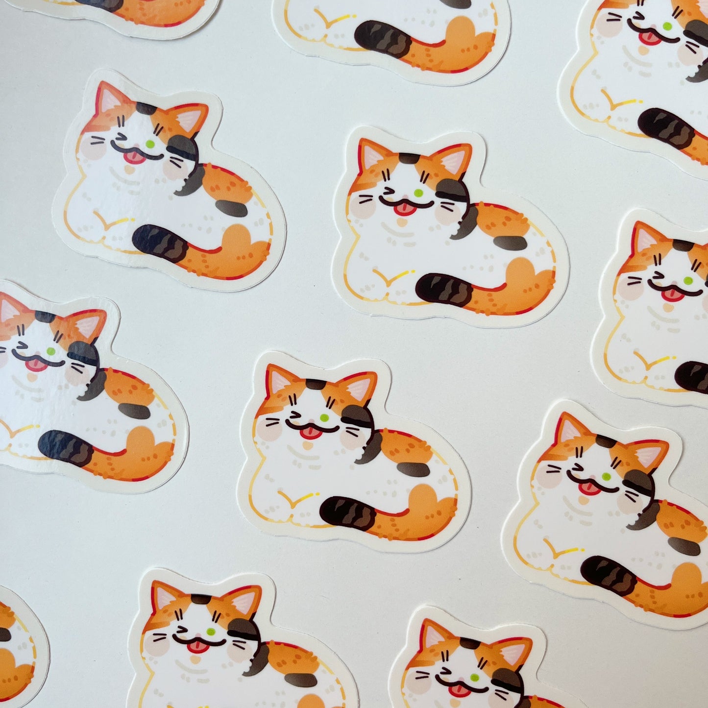 Cat Loaf Vinyl Sticker