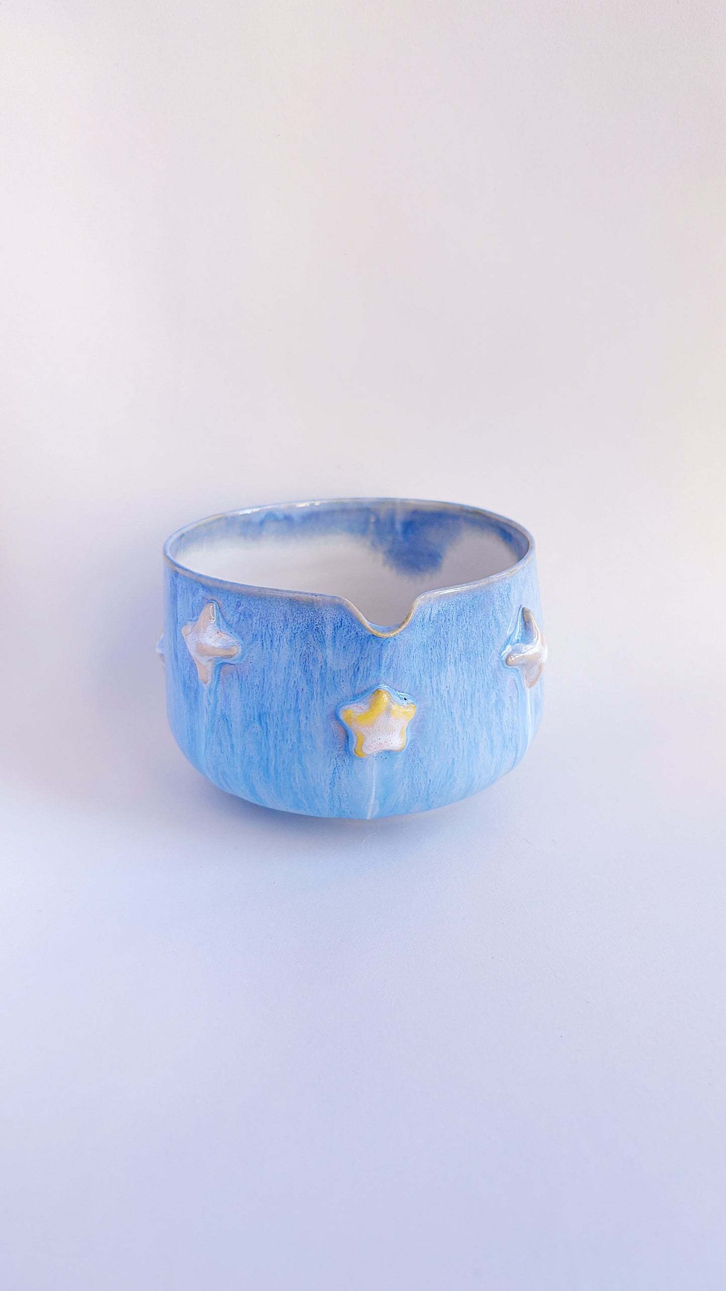 magical collection - blue winged star matcha bowl ii