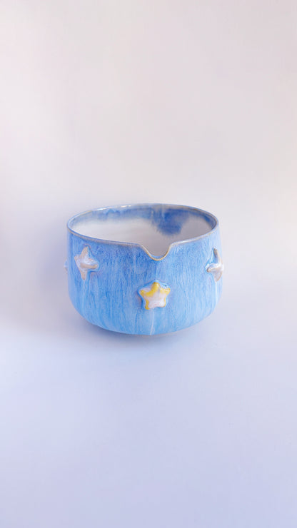 magical collection - blue winged star matcha bowl ii
