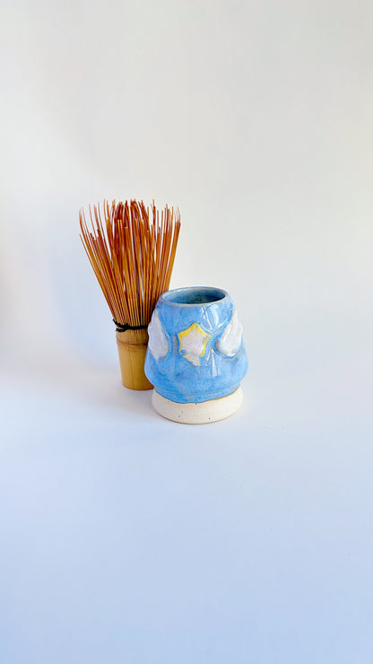 magical collection - blue winged star whisk holder