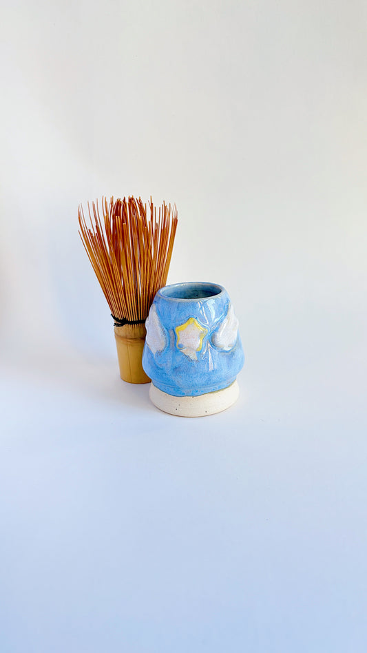 magical collection - blue winged star whisk holder