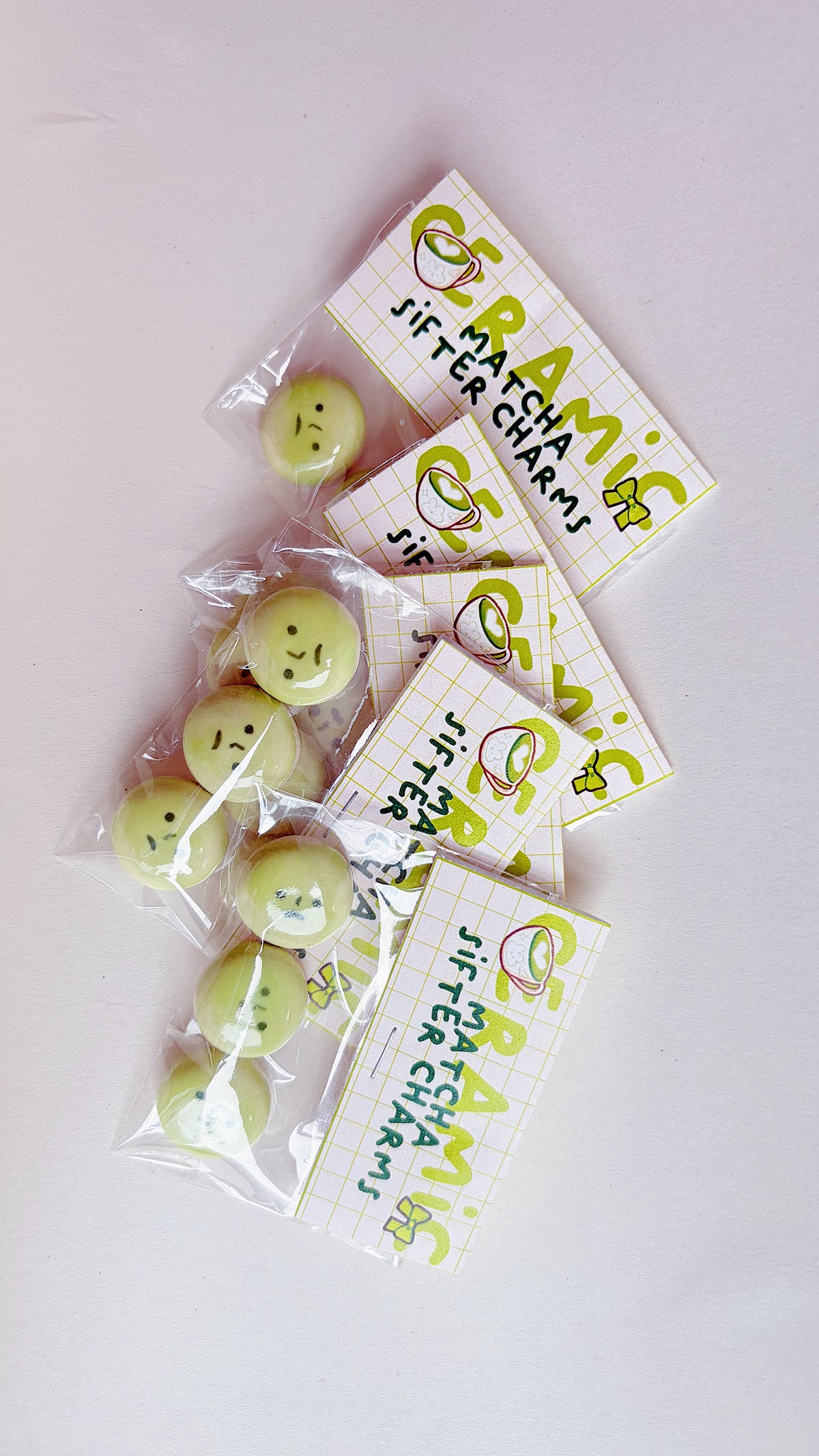 [preorder] matcha sifter beads - green