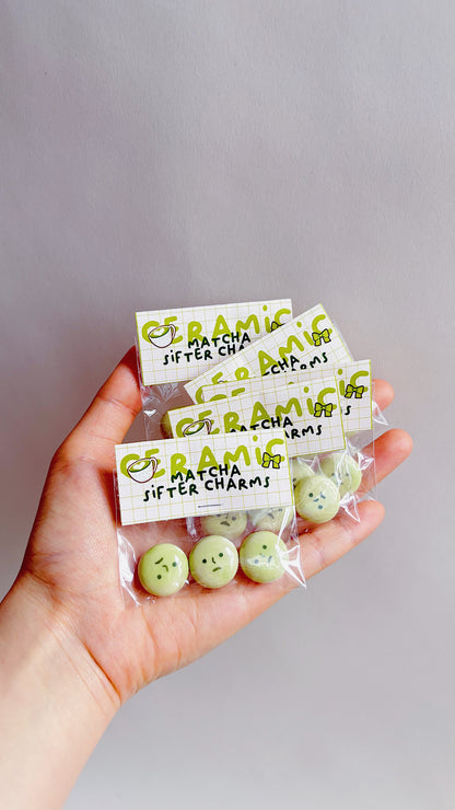 [preorder] matcha sifter beads - green