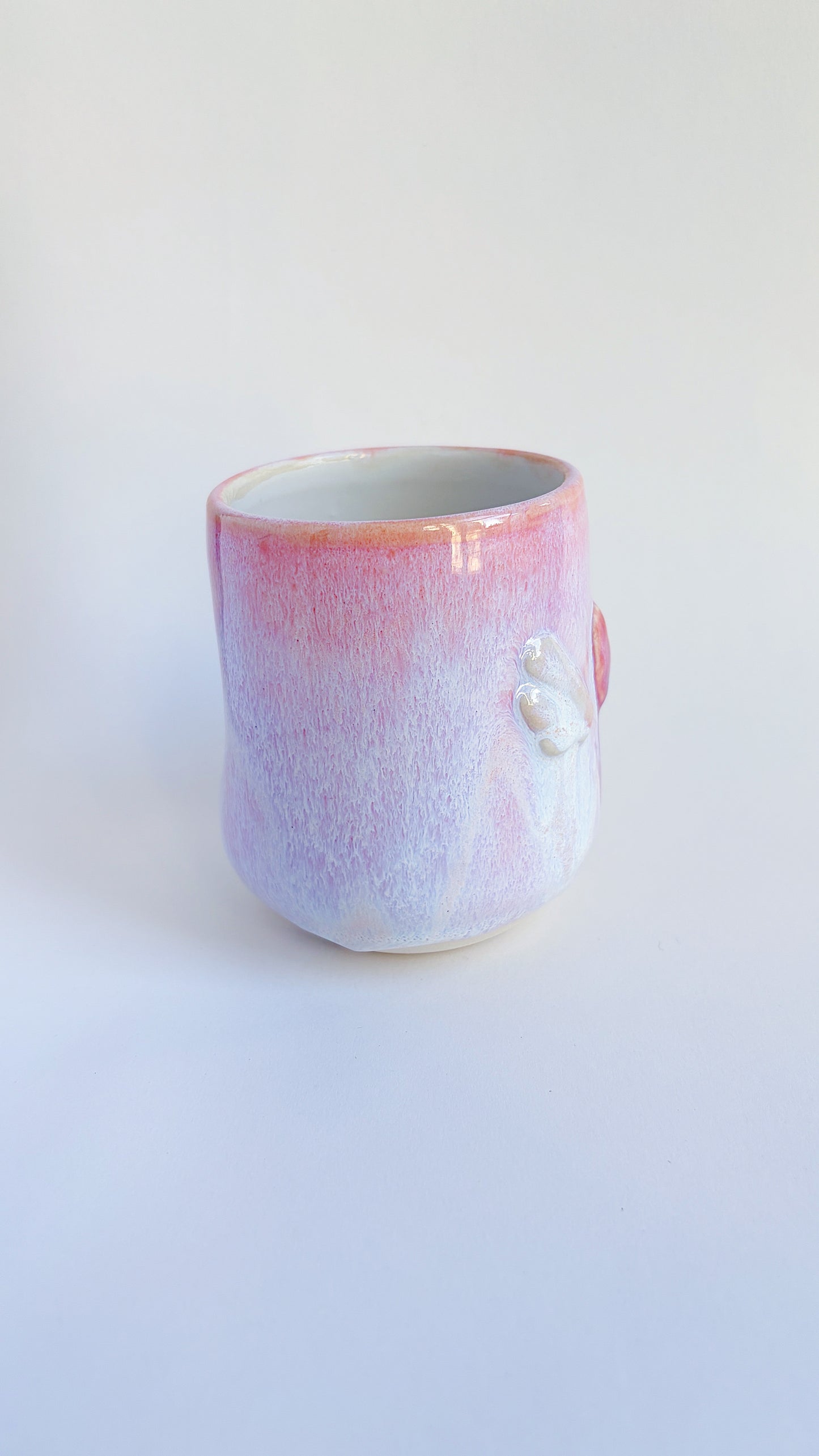 [seconds] magical collection - pink winged heart cup