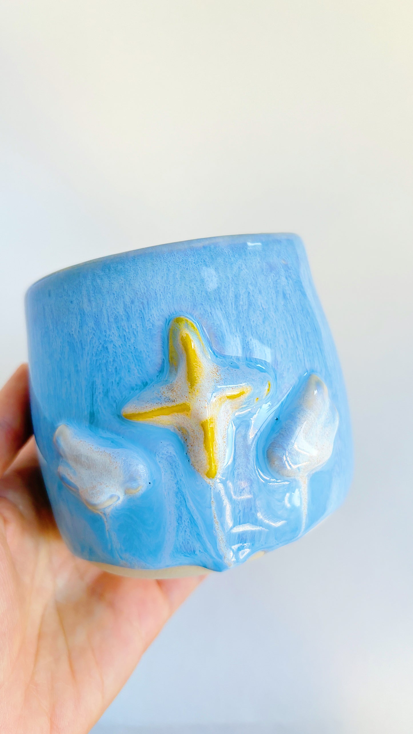 [seconds] magical collection - blue winged sparkle cup