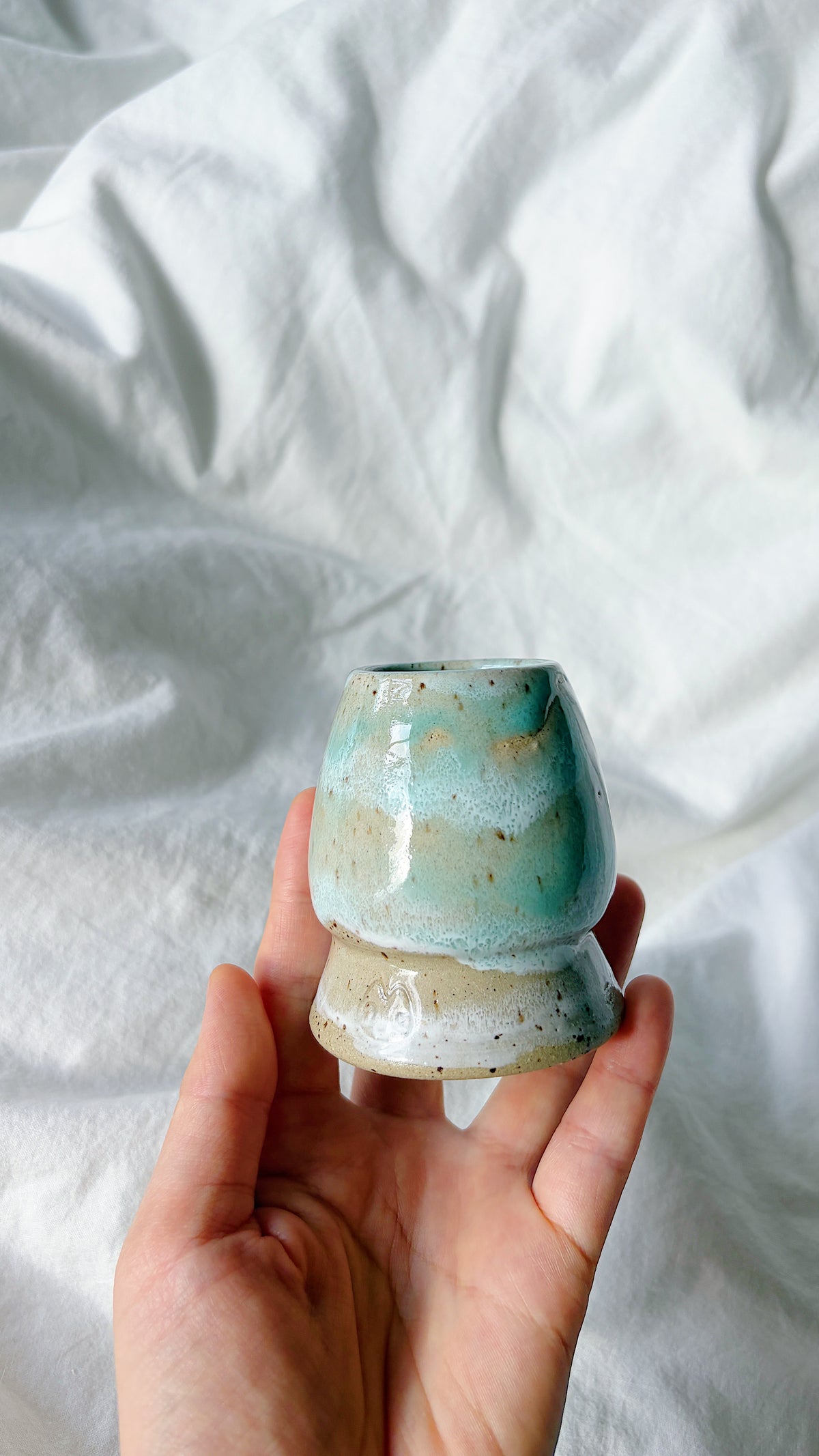 ocean collection - shoreline whisk holder