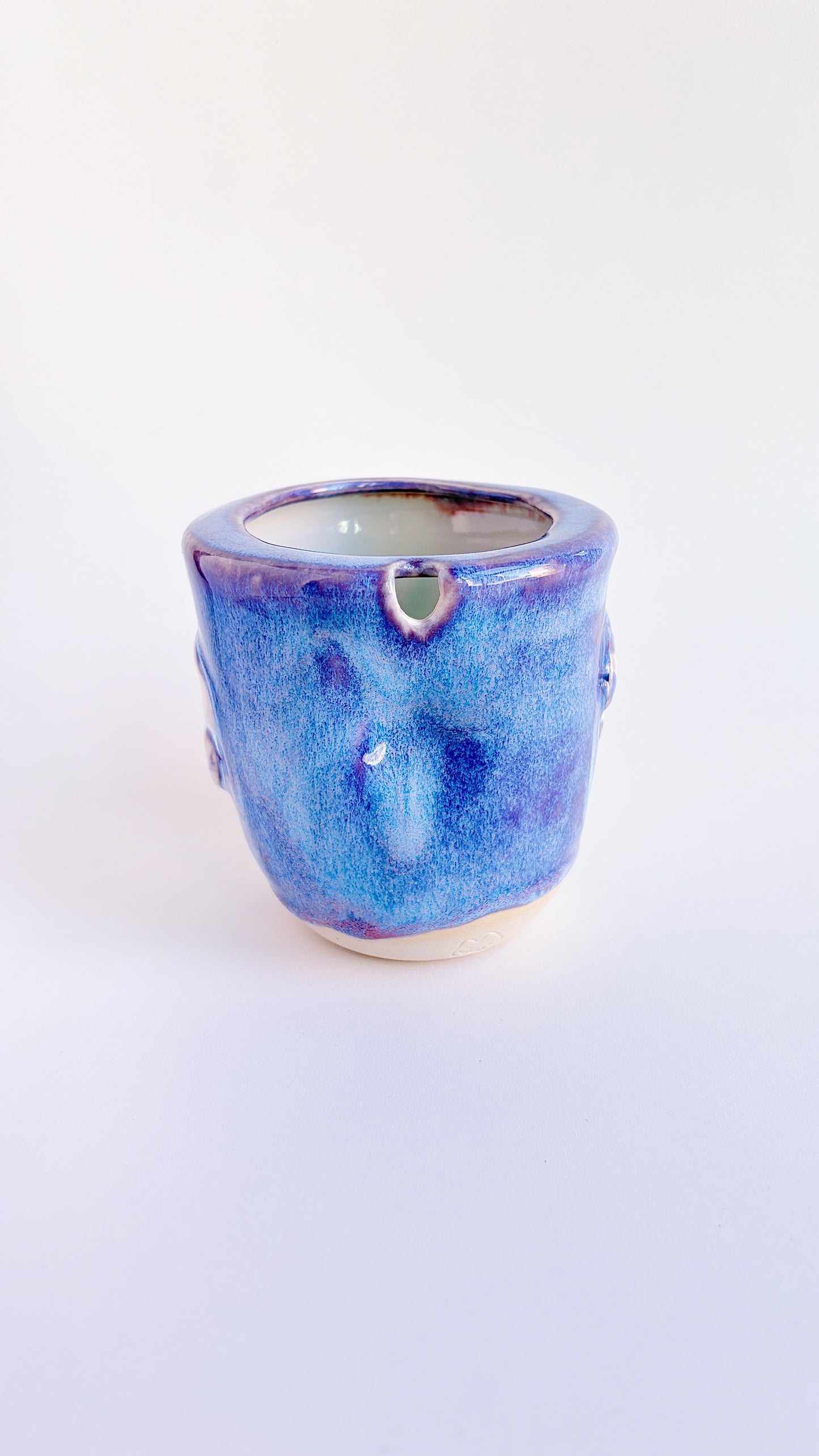 [seconds] magical collection - corrupted violet winged heart travel cup