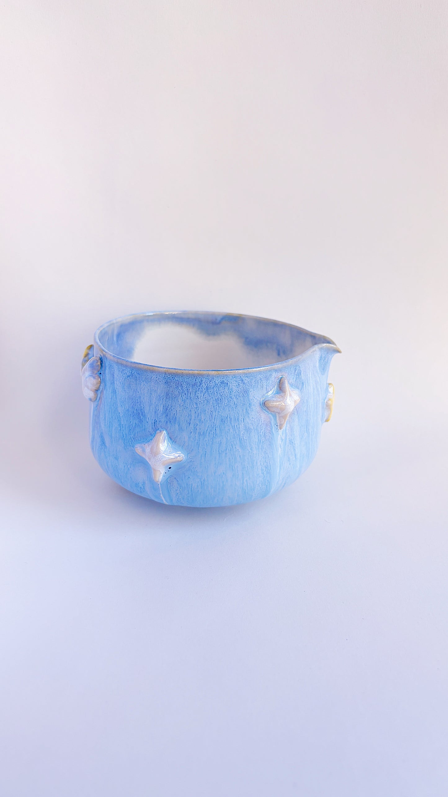 magical collection - blue winged star matcha bowl ii