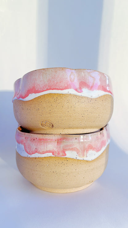 [preorder] matcha bowl - pink blossom