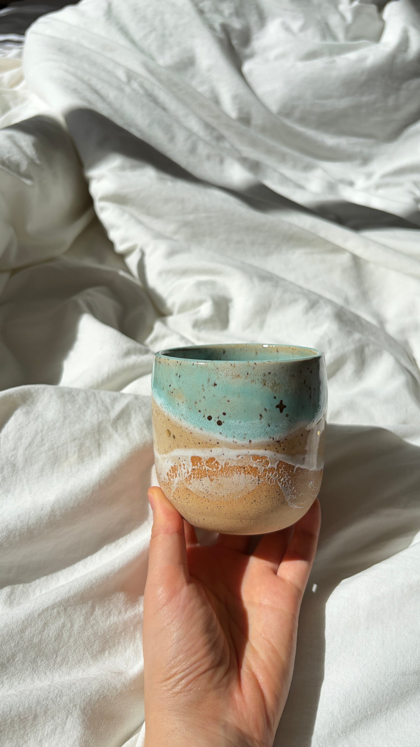 ✨[gold] ocean collection - shoreline mug