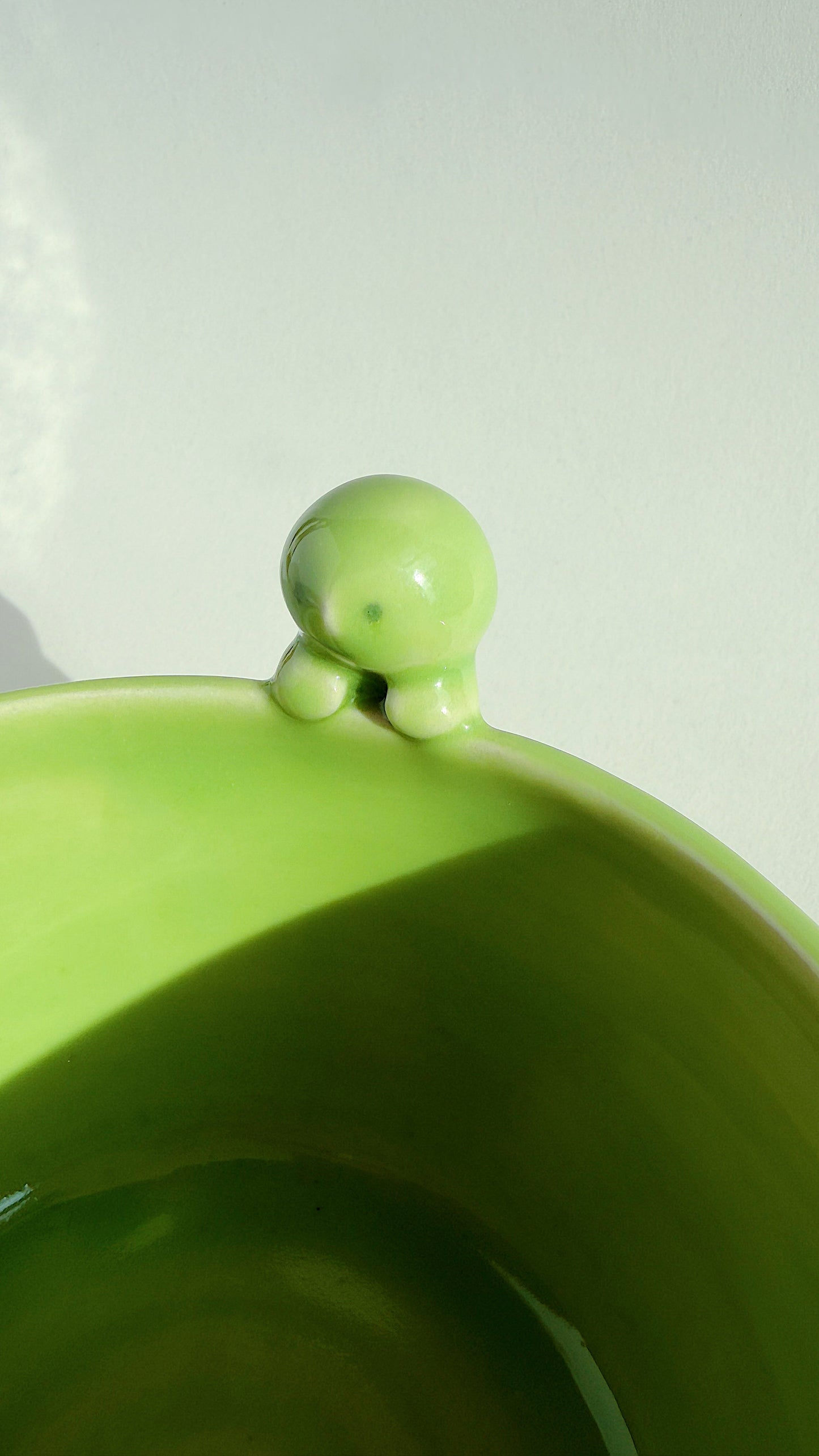 matcha bowl - green with buddy