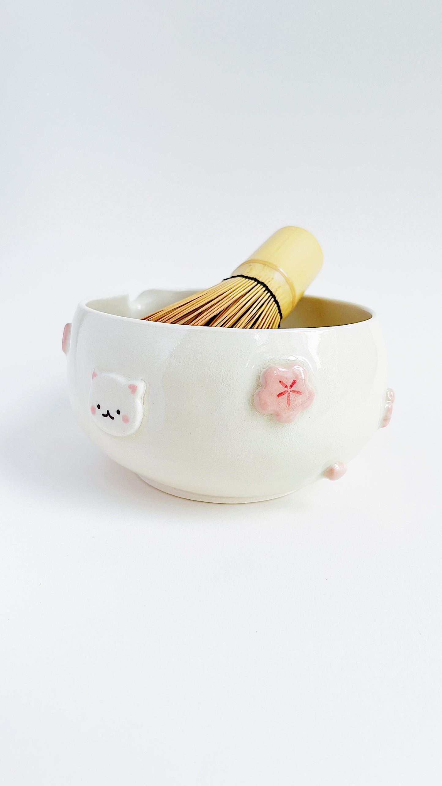 [preorder] matcha bowl - puffy sakura 😽