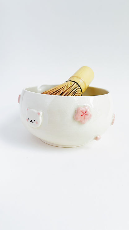 [preorder] matcha bowl - puffy sakura 😽