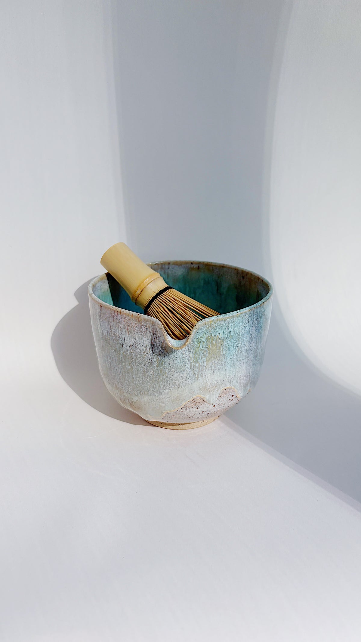 ocean collection - seafoam matcha bowl