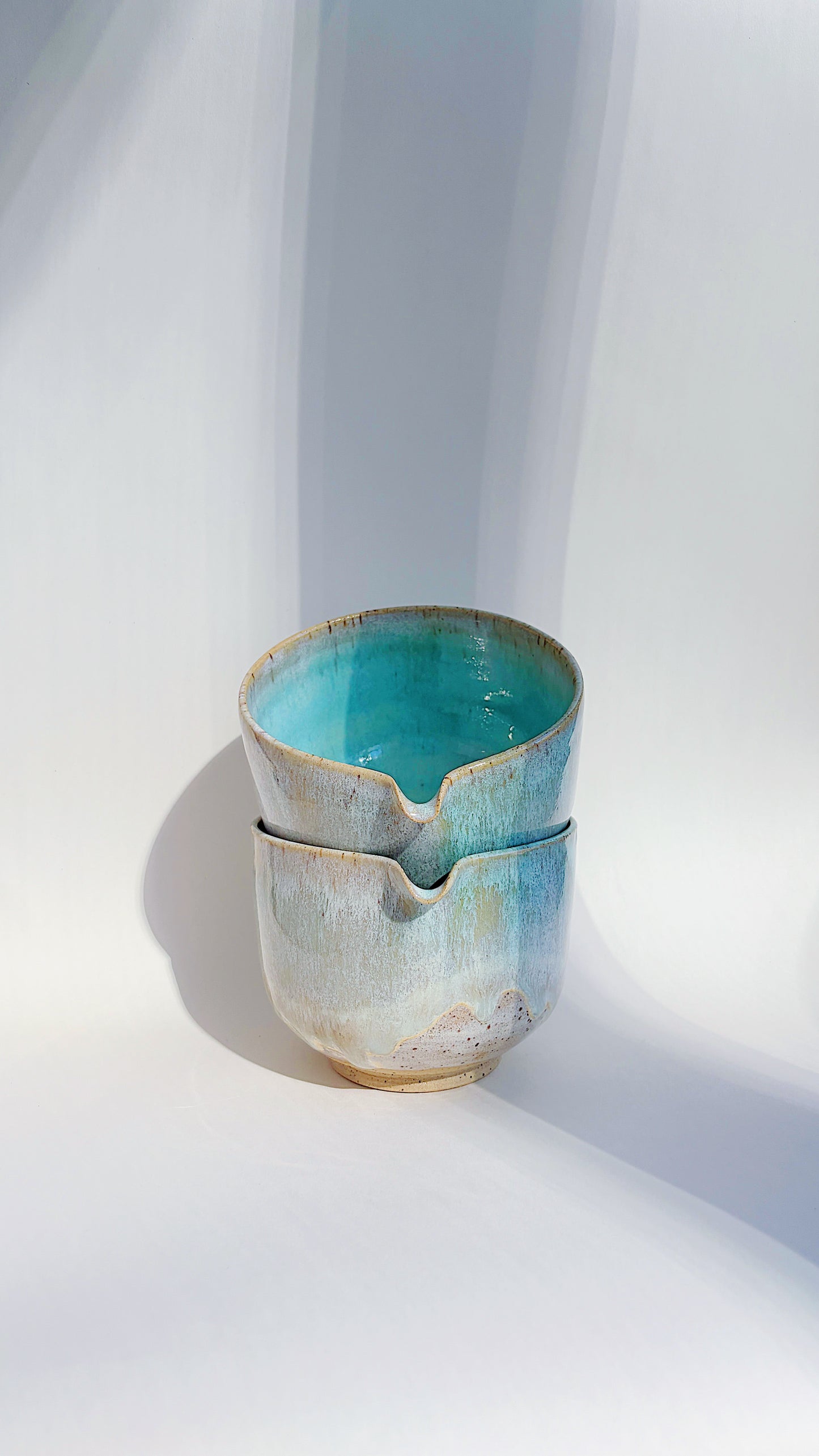 ocean collection - seafoam matcha bowl