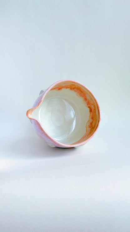 magical collection - pink winged star matcha bowl