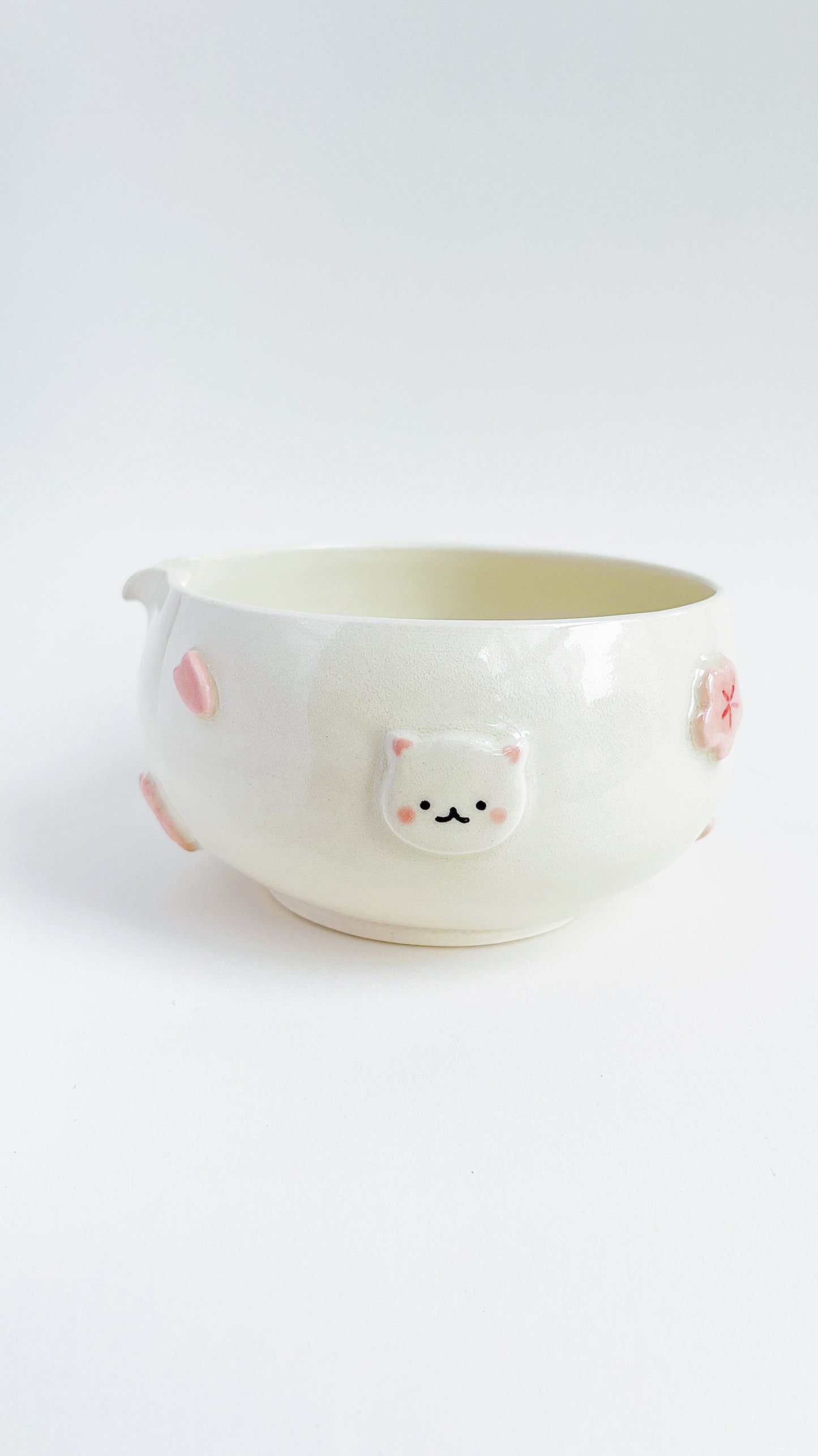 [preorder] matcha bowl - puffy sakura 😽