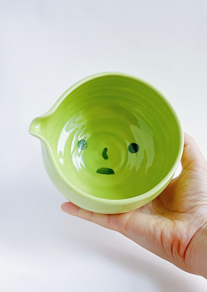[preorder] matcha bowl - smiski