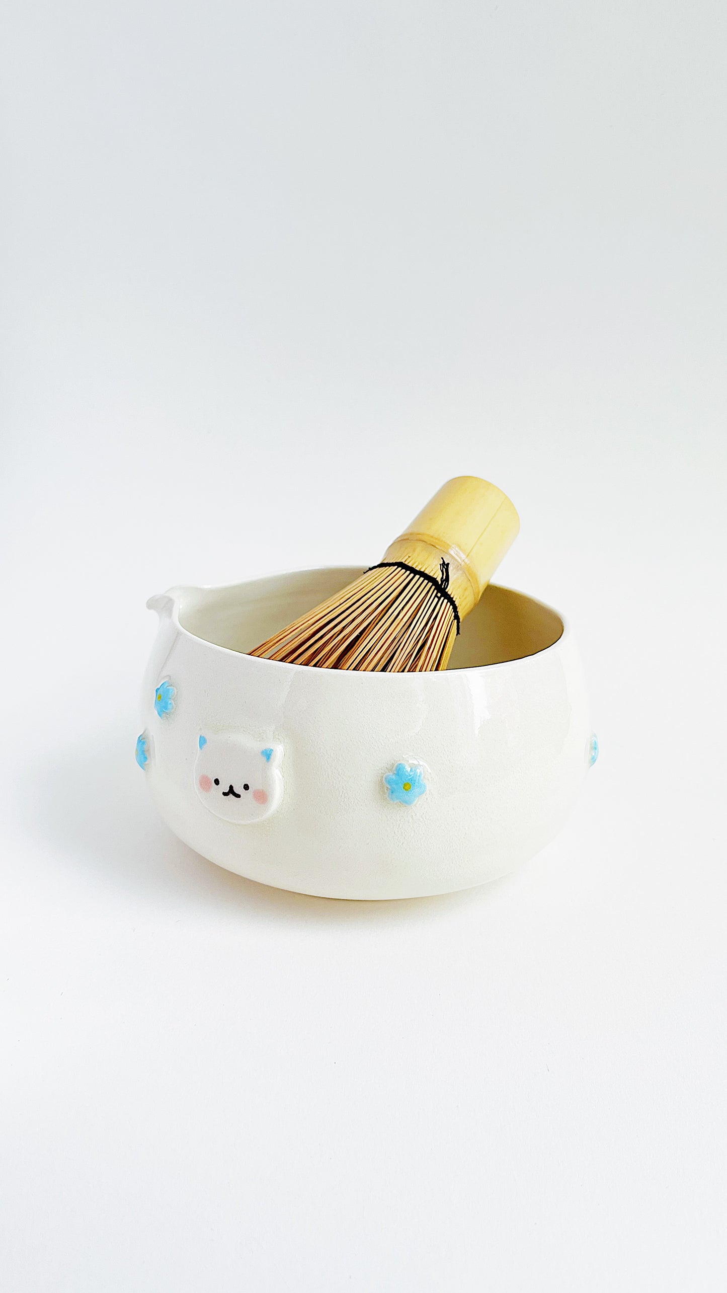 [preorder] matcha bowl - puffy daisy 😼