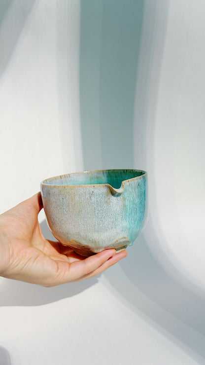 ocean collection - seafoam matcha bowl