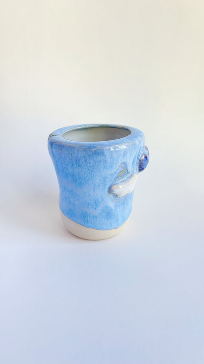[seconds] magical collection - blue winged heart travel cup