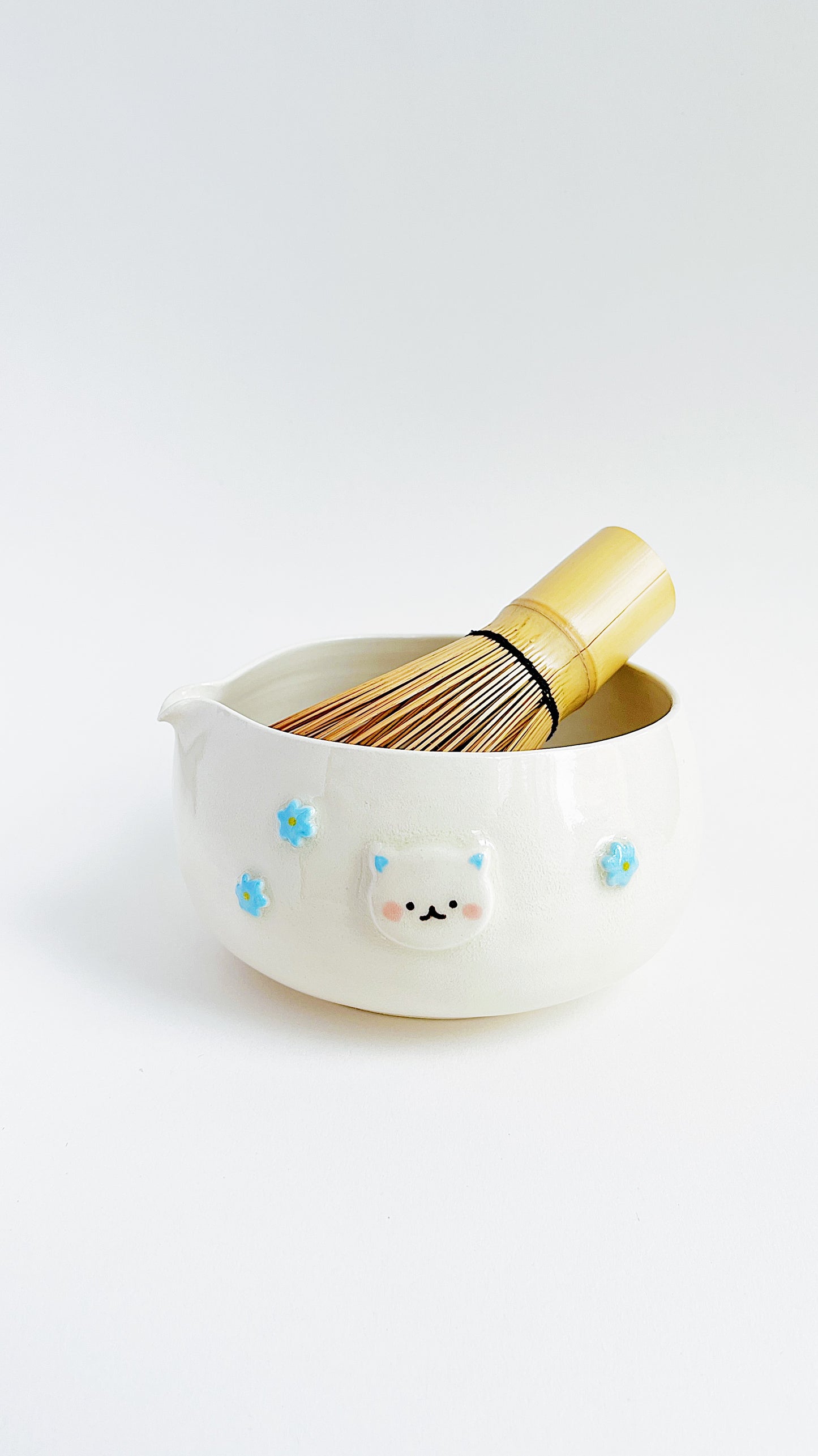 [preorder] matcha bowl - puffy daisy 😼