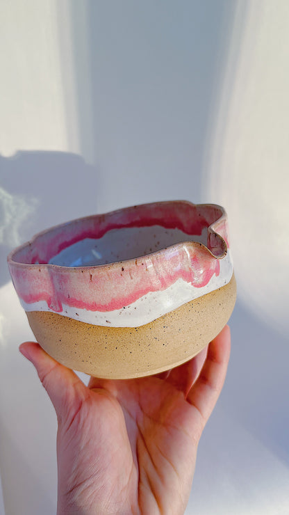 [preorder] matcha bowl - pink blossom
