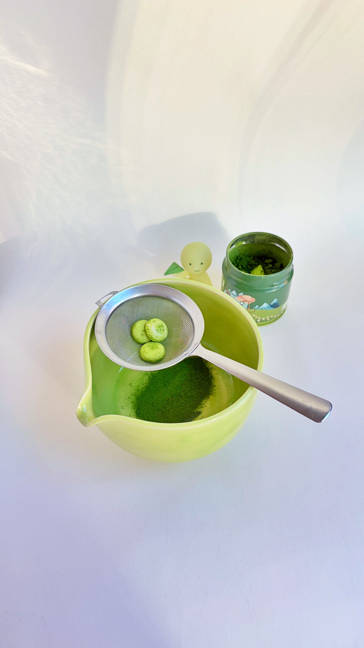 [preorder] matcha sifter beads - green