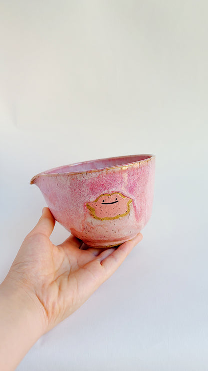 d!tto collection - pink matcha bowl
