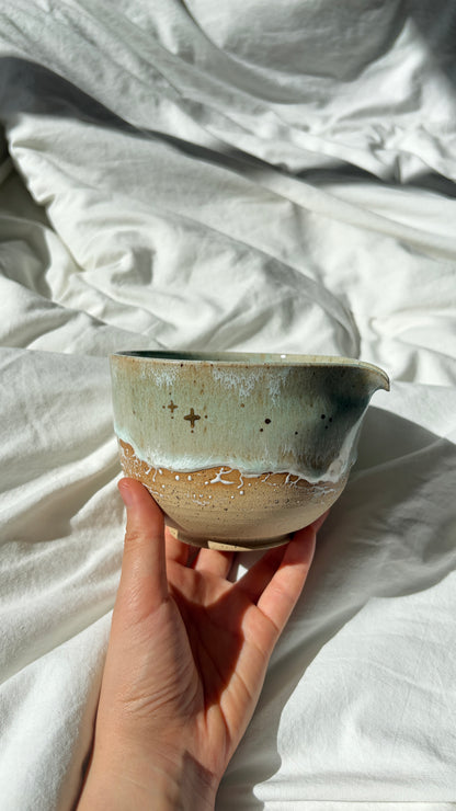 ✨[gold] ocean collection - shoreline matcha bowl