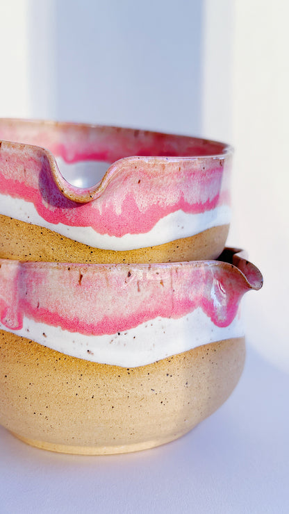 [preorder] matcha bowl - pink blossom