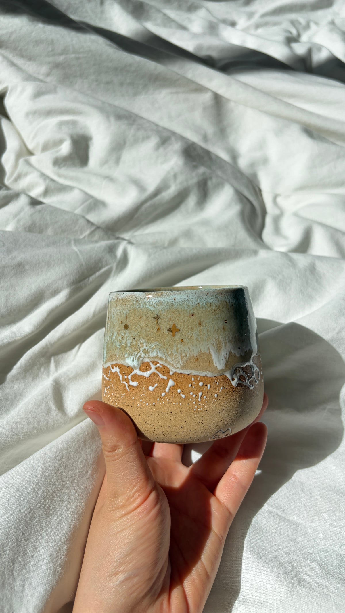 ✨[gold] ocean collection - shoreline tumbler