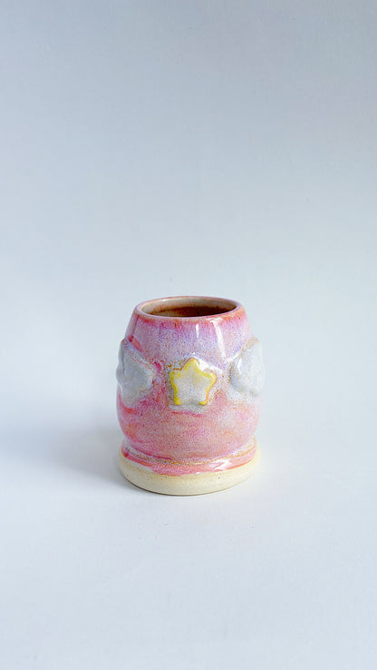 magical collection - pink winged star whisk holder