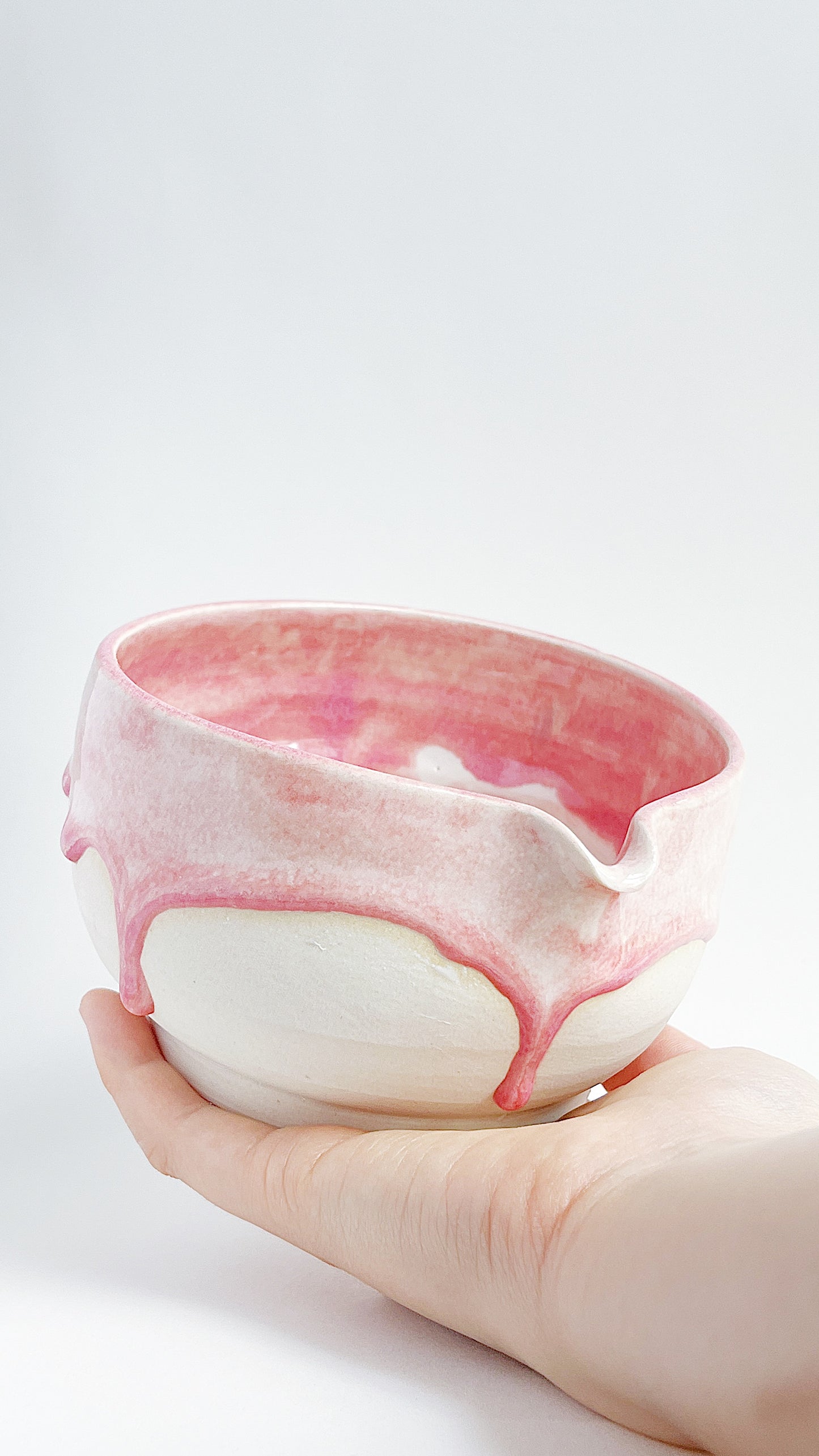 [seconds] matcha bowl - bleeding heart 💗