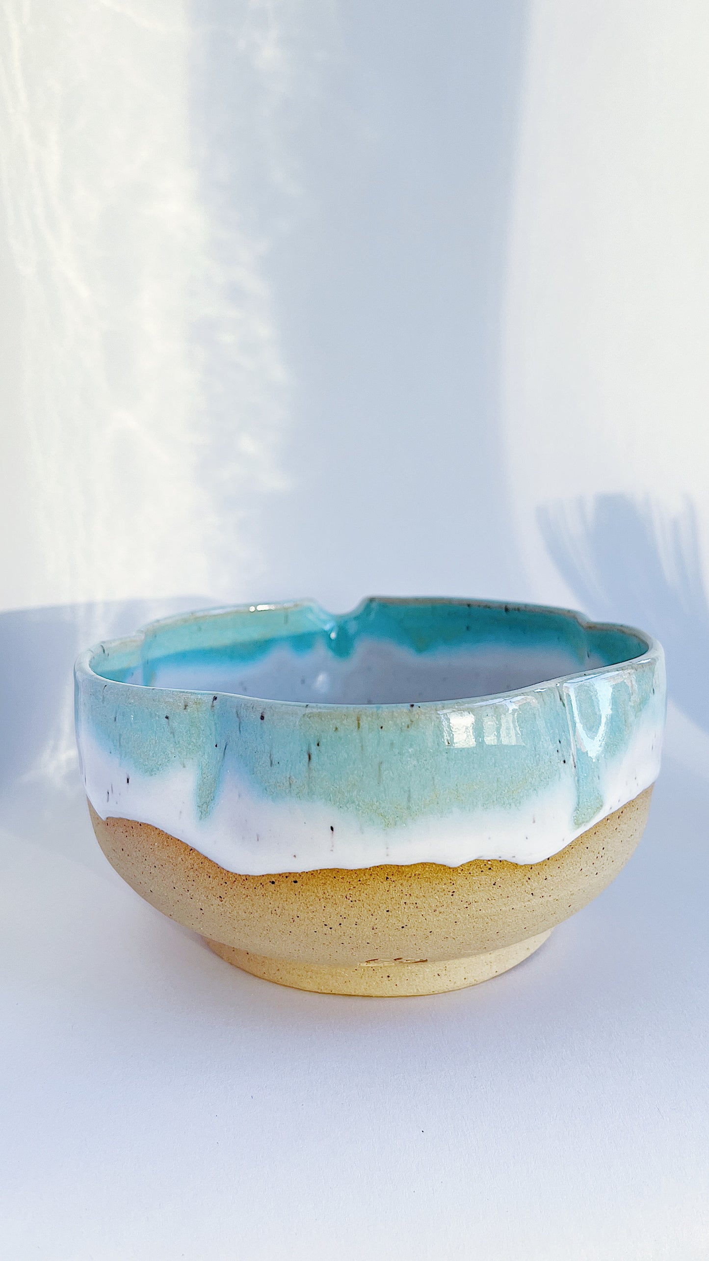 [preorder] matcha bowl - blue blossom