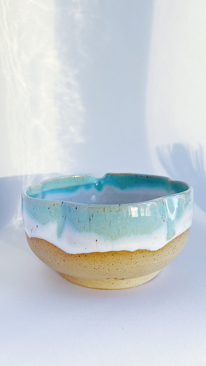 [preorder] matcha bowl - blue blossom