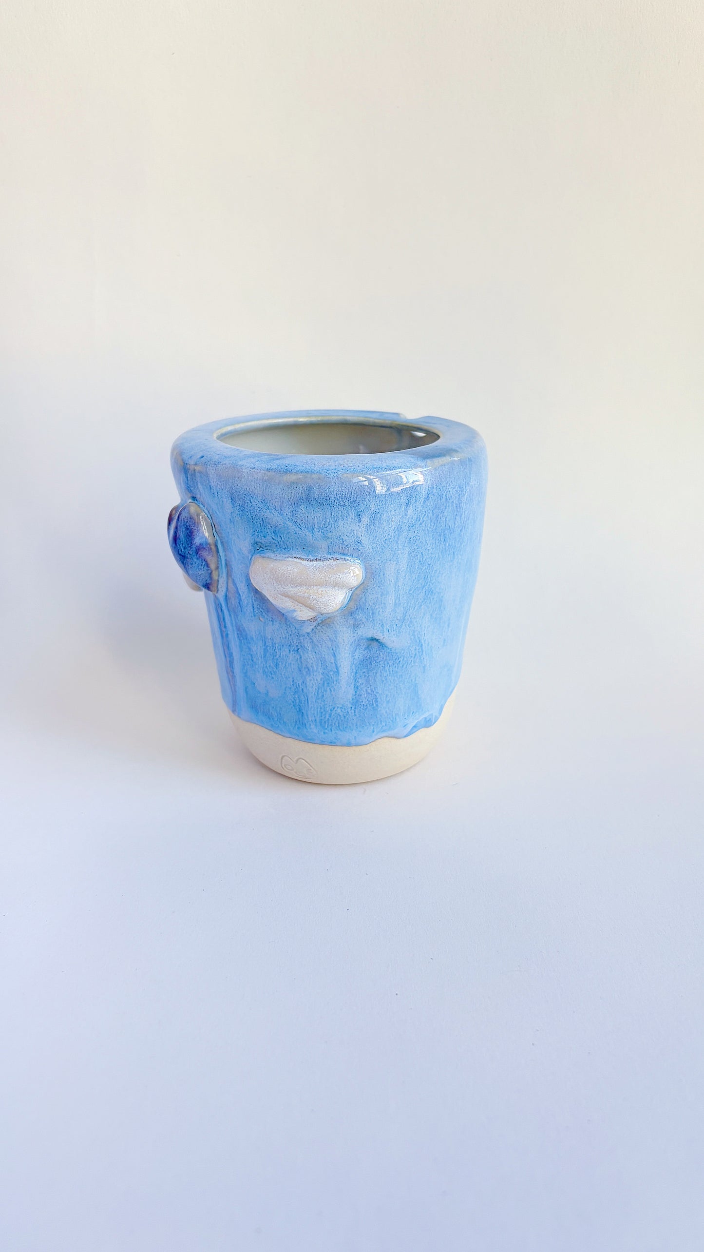 [seconds] magical collection - blue winged heart travel cup