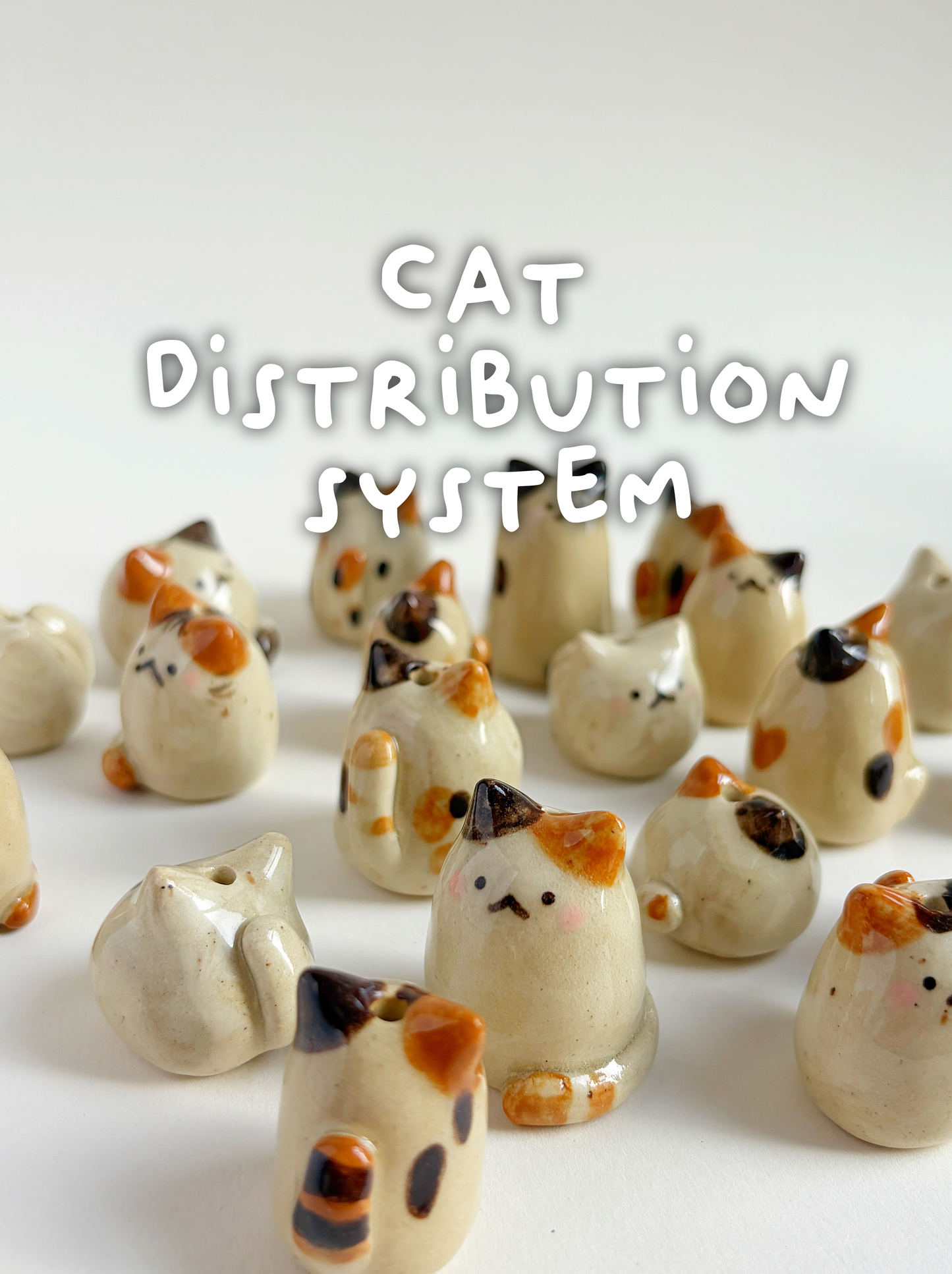 blind box - kitty whisker vase / bud vase