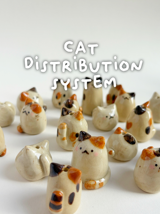 blind box - kitty whisker vase / bud vase