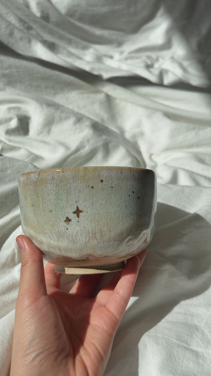 ✨[gold] ocean collection - seafoam matcha bowl