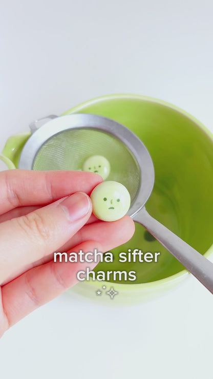 [preorder] matcha sifter beads - green