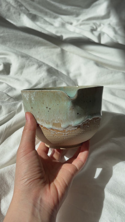 ✨[gold] ocean collection - shoreline matcha bowl