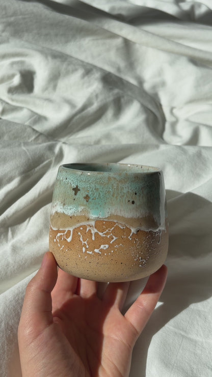 ✨[gold] ocean collection - shoreline tumbler